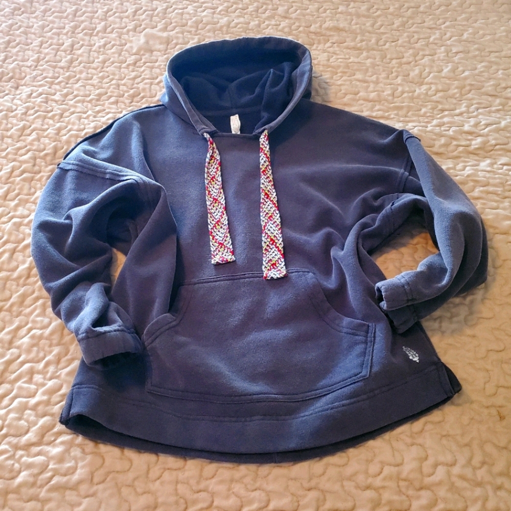 fp movement (BKE) soft hoodie, braided hood ties